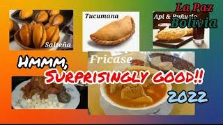 (Food) What food would you like to try in La Paz, Bolivia? 볼리비아,라파스에서 맛있는 음식은? Comida típica, Ep 008