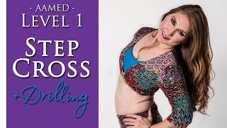 Step Cross Belly Dance Traveling Step | Learn Belly Dancing with Anna