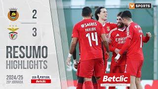 Resumo: Rio Ave 2-3 Benfica (Liga 24/25 #26)