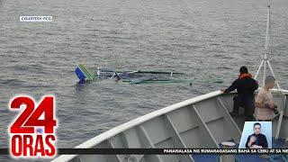 Bangka, binangga ng barkong galing china umano; mangingisdang Pinoy, nawawala | 24 Oras