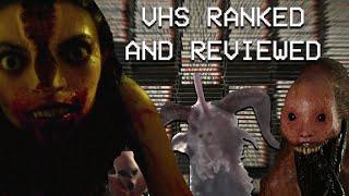 EVERY Single VHS Segment Ranked and Reviewed - Entire VHS Franchise Ranked V/H/S TO V/H/S/85