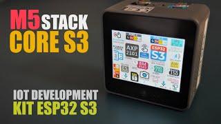 New M5Stack Core S3 now with CAMERA