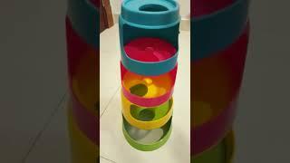 Early Learning Frog stacking toy! #earlylearning #stacking #frogtoy #best #shorts #viral #betashorts