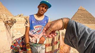 The Hustler Wants My Gold Bracelet As A Tip - Egypt Pyramids 