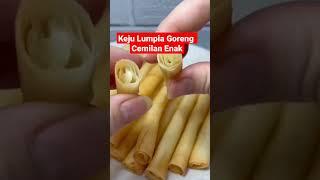 Keju Lumpia Goreng Cemilan Enak#shorts