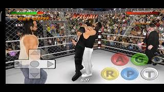 the Undertaker vs Bray Wyatt in wrestling revolution 3d @the shad siddiqui