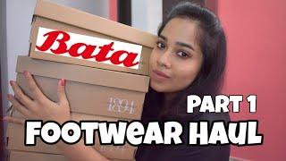 BATA Footwear Haul | Flats, Heels and Wedges | Part 1