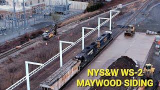 NYS&W WS-2 - Maywood Siding Detour