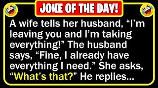  BEST JOKE OF THE DAY! - A married couple is driving down the interstate... | Funny Clean Jokes