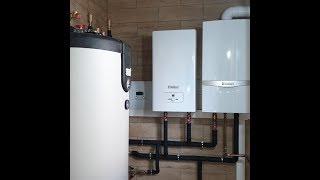 Монтаж отопления и котельной Vaillant в КП Исаковский Залив,  СтроимТепло.Ру #котельная #отопление