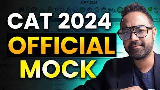 CAT 2024 - Official MOCK OUT | Old CAT Paper Given!