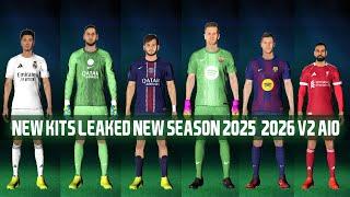 PES2017 | NEW KITS LEAKED NEW SEASON 2025-2026 V2