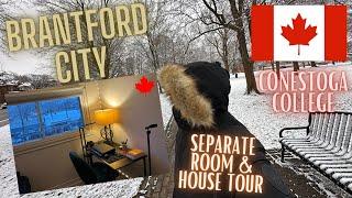 ROOM & HOUSE TOUR  | CONESTOGA COLLEGE STUDENT | Brantford City, Ontario ️ |