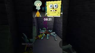 SpongeBob Lands RIGHT on Top of Centipede Squidward!