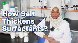 How Sodium Chloride (Salt) Works as a Thickening Agent in Surfactants | Yeser Chemicals