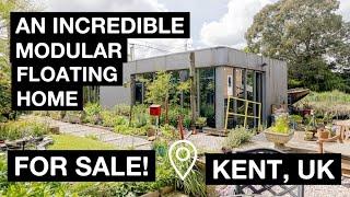 A Unique Modular Floating House | Conyer | Kent | #forsale