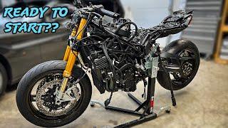 Rebuilding A Burned 2022 MV Agusta Brutale 1000 RR Nürburgring (Part 18)