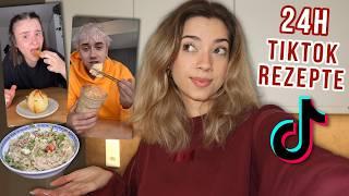 Ich teste 1 TAG virale TIKTOK REZEPTE und lieb's. (ihr müsst die nachmachen!!)