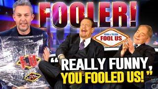 FOOLER! Wrapped up in plastic wrap and still FOOLS on Penn & Teller: Fool Us