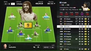 FC ONLINE: SIÊU ĐỘI HÌNH CHELSEA 500.000 TỶ CỰC KHỦNG CÙNG GULLIT +9, DE BRUYNE +9