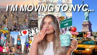 I'M MOVING TO NYC FOR A MONTH... 