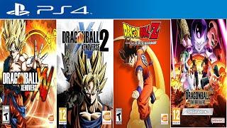 All Dragon Ball Games For Playstation 4