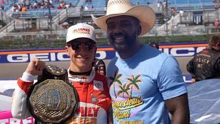 NASCAR Driver Vs MMA Champion | John Hunter Nemechek