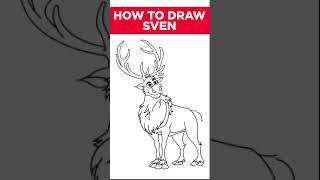 Sven Drawing From Frozen | #Shorts