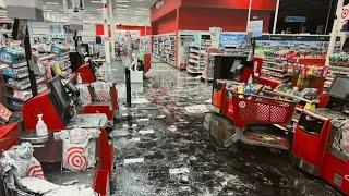 Photos show how badly Marshall Fire damaged inside of Superior's Target