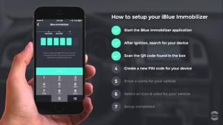 iBlue Immobilizer Setup on iOS