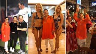 Cristiano Ronaldo mom and sisters rest and dancing in Madeira