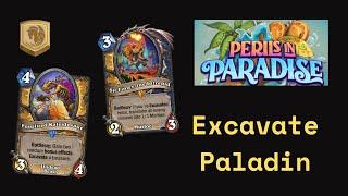 Excavate Paladin, Great Deck To Reach Legend! (Hearthstone Standard)