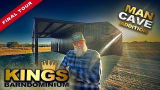 Ultimate 30x40 Man-Cave Barndominium Tour!