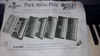 PACK STYLOS YAMAHA 13