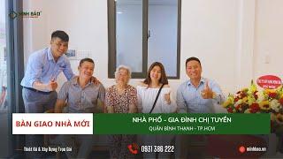 Thay đổi diện mạo mới cho căn nhà của gia đình chị Tuyền tại Bình Thạnh | Xây Dựng Minh Bảo