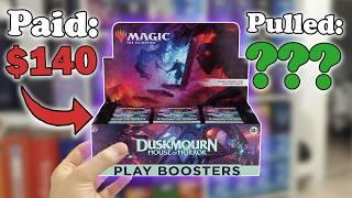 Duskmourn Value Is Really Promising! $140 Play Boosterbox opening