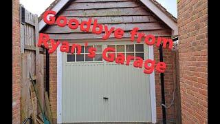 Goodbye to Ryan's Garage.. It's been emotional !!