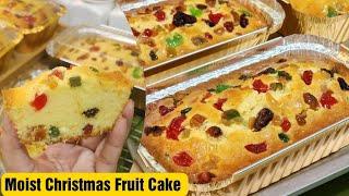 Best Christmas Fruit Cake | super moist and tasty |️Christmas treats ideas️ Bake N Roll