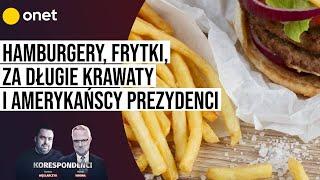 Amerykańscy prezydenci. Hamburgery, frytki, za długie krawaty | Korespondenci