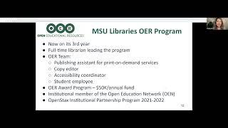 Open Educational Resource Program Development: A View from Two Institutions