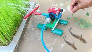 Top diy miniature water pump | diy tractor mini farming videos