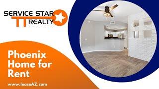 Phoenix Homes for Rent 2BR/2BA by Phoenix AZ Property Management | Service Star Realty