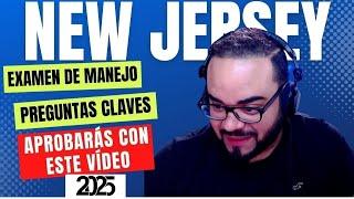  EXAMEN TEORICO DE MANEJO NEW JERSEY 2024 I Aprobarás con estas preguntas   