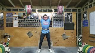 Ian Wilson 200kg/441lb Clean and Double Jerk