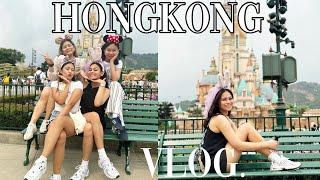 VLOG •  Hongkong w/ the girls, Annual girls trip, Disneyland, Cafe Hopping, etc. ️