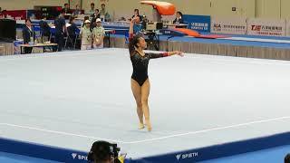Bai Yawen - FX  Qual - 13th Chinese National Games 2017 Tianjin