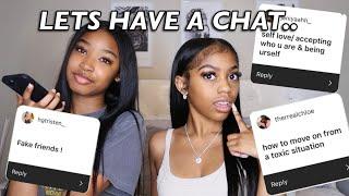 GIRL TALK... LETS HAVE A CHAT || boy problems, toxic friends, mental health etc..