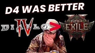 Diablo 4 Was Better Than Poe 2 - Hawg Reacts