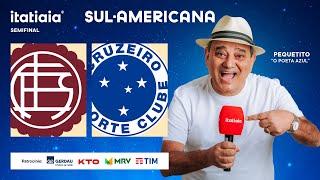 LANÚS X CRUZEIRO AO VIVO NA ITATIAIA | REACT DA COPA SUL-AMERICANA 2024