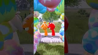 Sprunki Finds Friends!  #Sprunki #Tan #Red #Pink #City #Game #Friend #Find